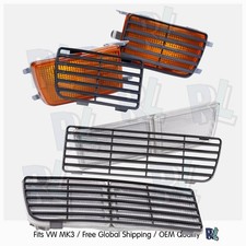 VW Golf Vento Jetta MK3 GTI VR6 Indicator & Reflector Grille Front Bumper