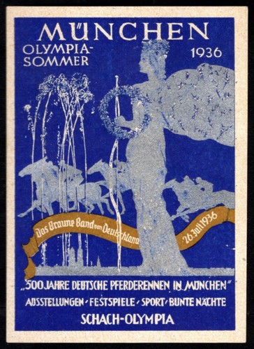1936 germany poster - 1936,