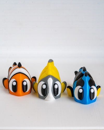 Articulated set clownfish - articulated,