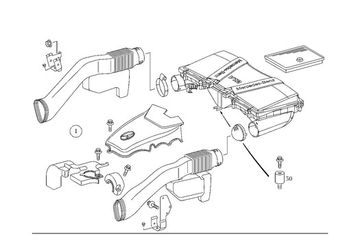 Mercedes benz genuine - genuine, buffer