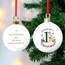 Personalized 1st Christmas