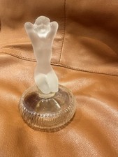 Rare Large Isadora Paris Perfume Bottle With Nude 1970s