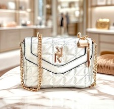 River Island Silver Quilted