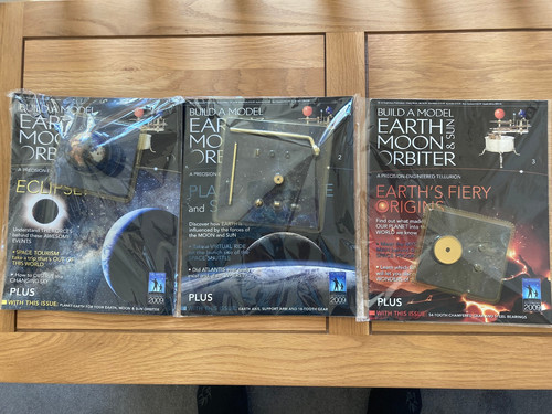 Eaglemoss earth moon sun - eaglemoss, &