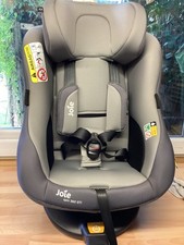Joie Spin 360 GTI  I Size in Cobblestone Grey Car Seat With New Baby Insert