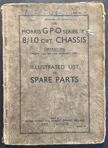 Morris gpo series 10 - gpo, cwt