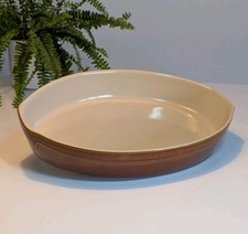 Large Oval Stoneware Casserole