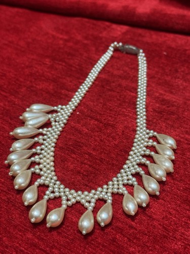 Antique teardrop and seed - teardrop,