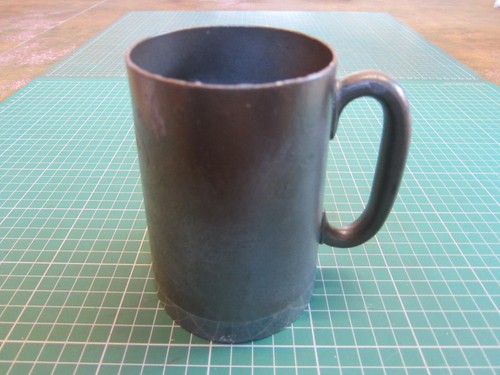 Antique pewter trophy - pewter, mostyn