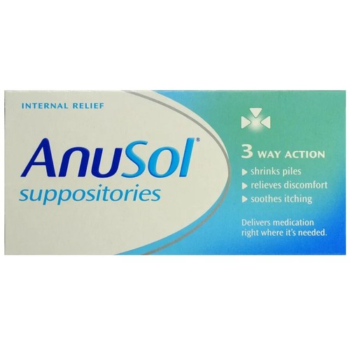 Anusol suppositories - suppositories,