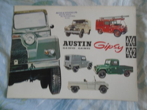 Austin gipsy 4x4 4x2 - austin,