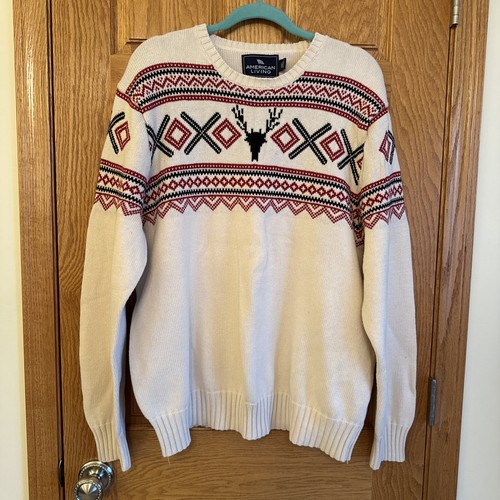 Retro ski sweater fair isle - retro,