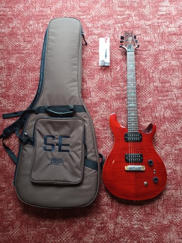 Prs paul guitar - se, red
