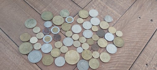 Coins various denominations - coins,