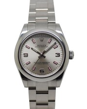 Rolex Ladies Oyster Perpetual 31 Mid Size 177200, Box Rolex Service Card