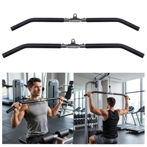 Press down bar - rowing, cable
