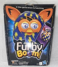 Furby Boom Orange Stars Plush
