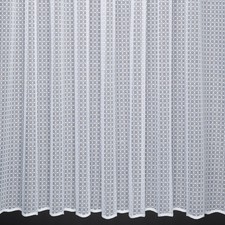 EMILY - ALLOVER SPOT NET CURTAIN - 11 DROPS - SOLD BY THE METRE - CUT TO WIDTH