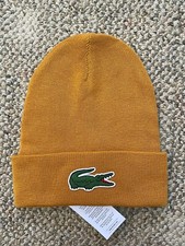 Lacoste Big Croc Beanie Hat