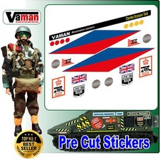 Action Man.Stickers (Die Cut)