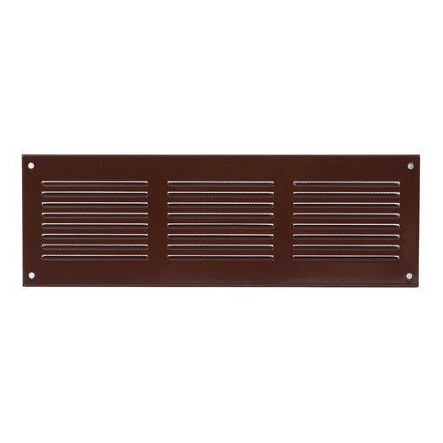 Brown metal air vent - brown, grille