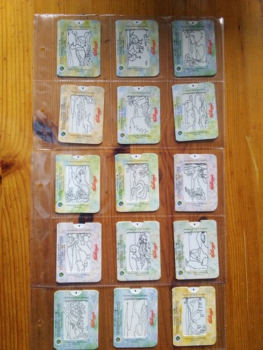 Kelloggs cereal trade cards
