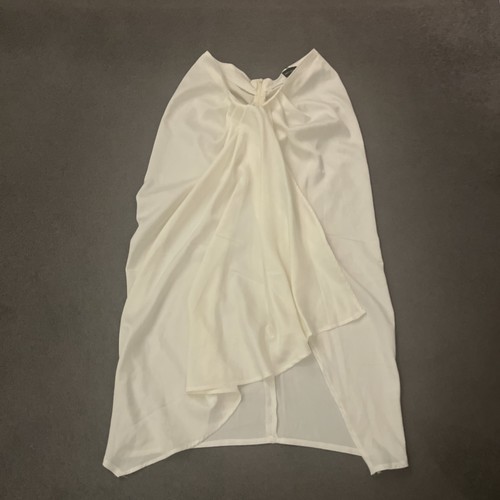 Prettylittlething cream satin - cream,