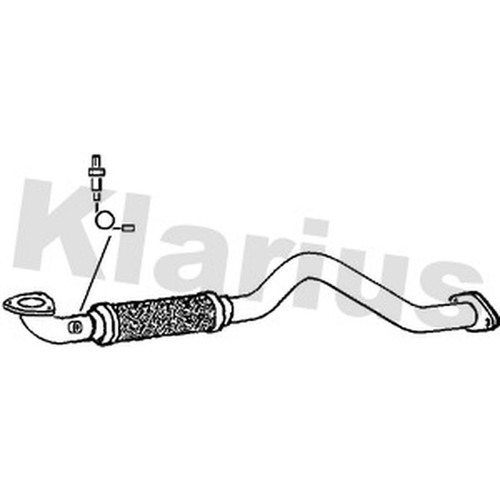 Centre exhaust pipe dw39l - centre,