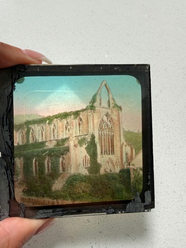 Antique tintern abbey - abbey, wales