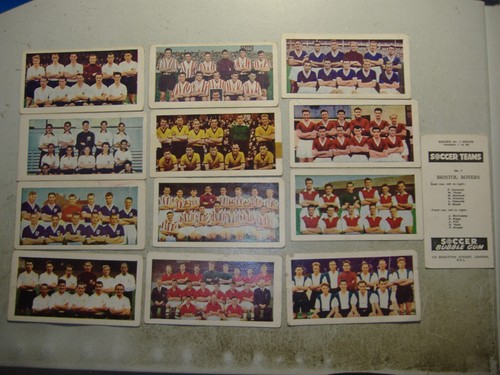 Soccer bubble gum trade - , cards