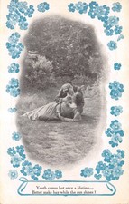 BAMFORTH MIXED OLD  POSTCARD