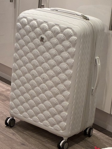 Luggage white shell design - it,