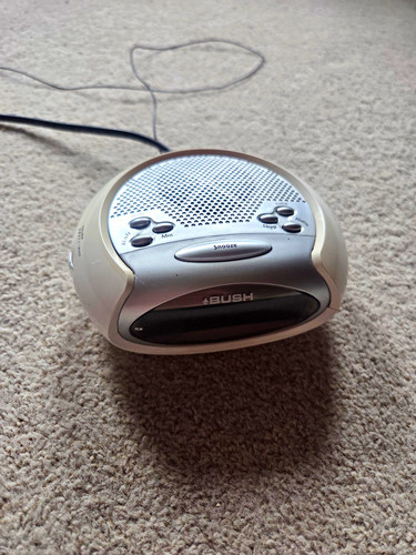 Bush digital clock - radio, alarm