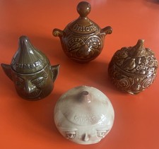 4 Vintage Retro 60s Sylvac P&R