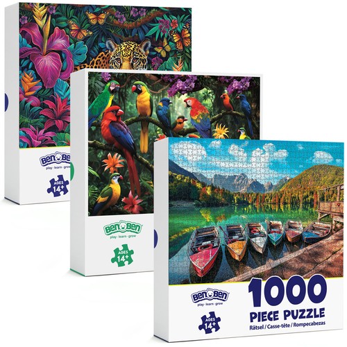 Pack 1000 pieces jigsaw - 3,