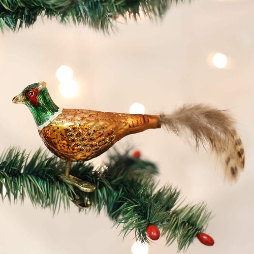 Pheasant ornament - pheasant,