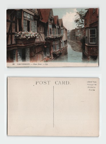 Postcard canterbury river - -,