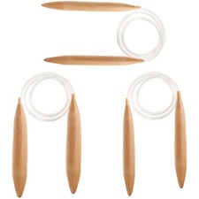 3X(3PC Wooden Circular