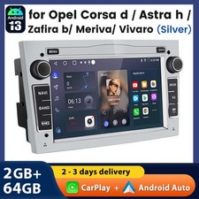 CarPlay Car Stereo For Vauxhall Corsa D Astra H Zafira Android GPS Sat Nav Radio