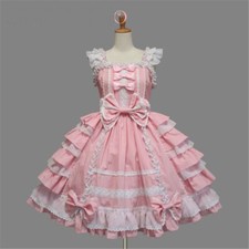 Lolita Maid Pink Fancy Dress