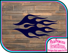 Fire Flame A Mylar Stencil