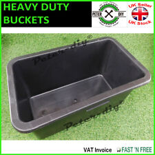 40L / 60L PLASTIC BUCKETS Heavy Duty BULILDERS BUCKET Mortar Plasterers Strong
