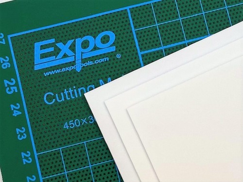 Sheets white plastic sheet - white,