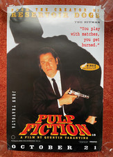 PULP FICTION 1994 Original Advance Movie Poster John Travolta Quentin Tarantino