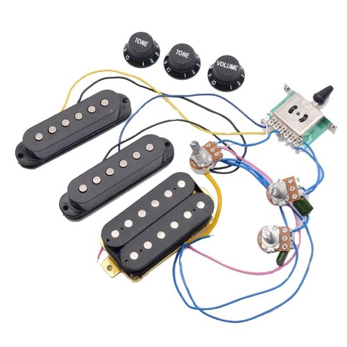 Prewired loaded strat electric - prewired,