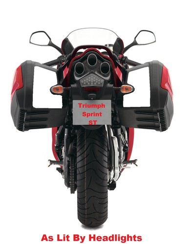 Triumph sprint 1050 hardbag - triumph,