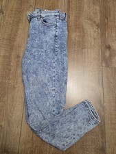 Topshop Moto Leigh Ladies Blue