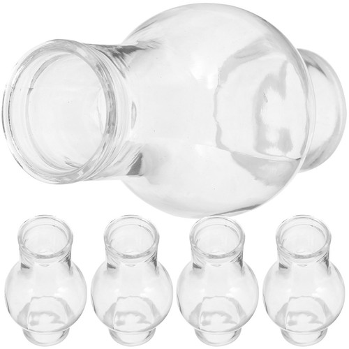 5pcs oil lamp - lamp, glass