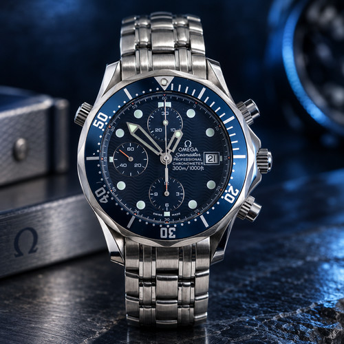Omega seamaster chronograph - omega,