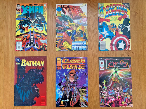 90s classic marvel - classic, dc